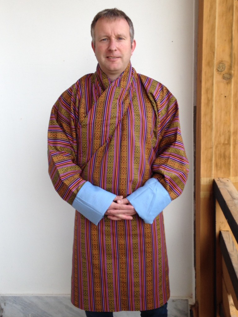 National Bhutanese Dress - The Gho! 