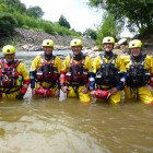 Live the Adventure training Essex Police in water rescue techniques.